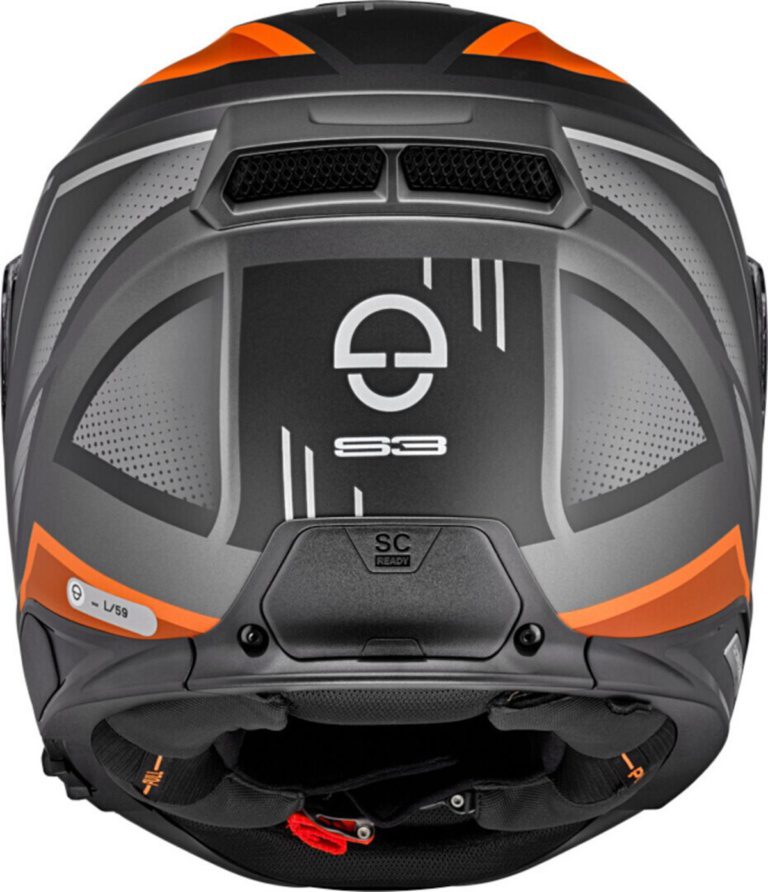 SCHUBERTH S3 STORM ORANGE KAPALI MOTOSİKLET KASKI - Görsel 4