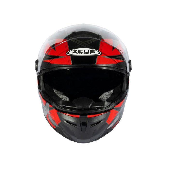 ZEUS KASK/ZS-813A BLACK AN36-RED - Görsel 8