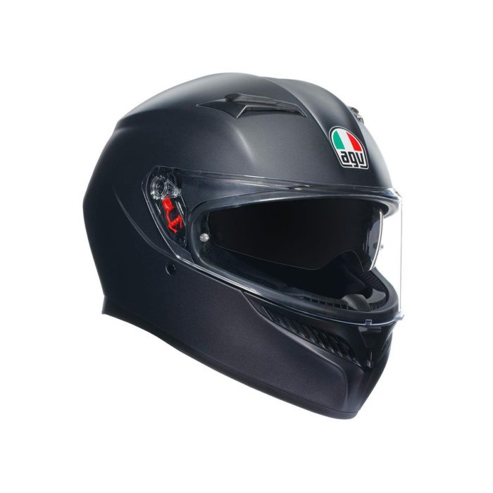 AGV KASK/K3 MPLK MONO MATT BLACK - Görsel 3