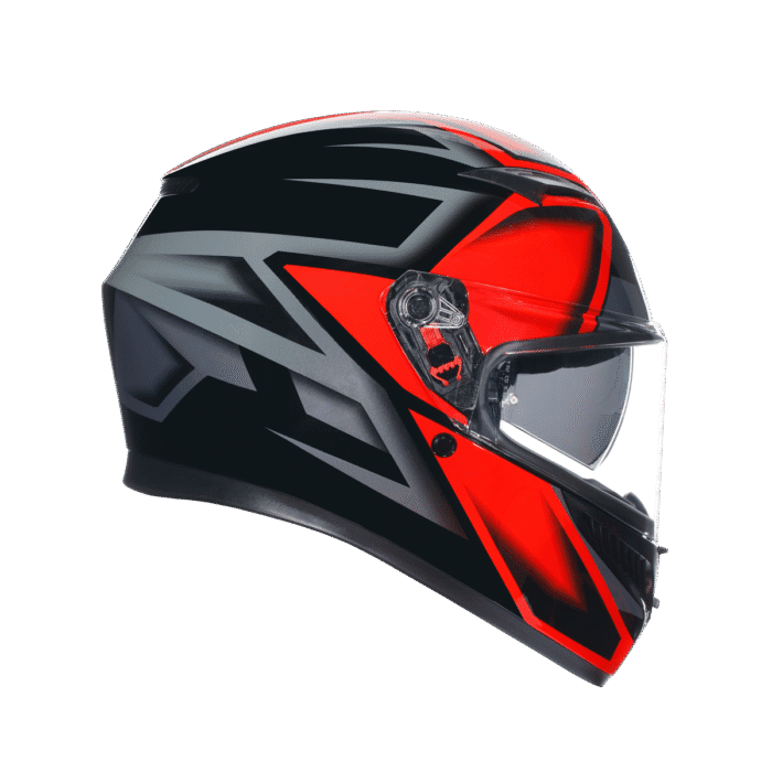 AGV KASK/K3 MPLK COMPOUND BALCK RED - Görsel 4