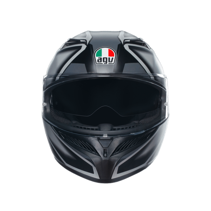 AGV KASK/K3 MPLK COMPOUND MATT BLACK GREY - Görsel 3