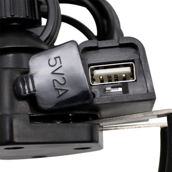 Knmaster X Serisi Motosiklet Bisiklet Telefon Tutucu - Gidon Bağlantılı - Usb Girişli - Görsel 4
