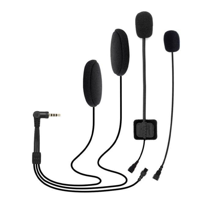 Knmaster KN4000 Motosiklet Kask İnterkom Bluetooth Intercom Kulaklık Seti - Görsel 2