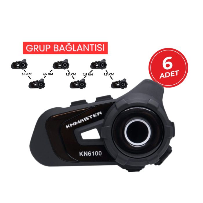 Knmaster 6'lı KN6100 İnterkom Paketi