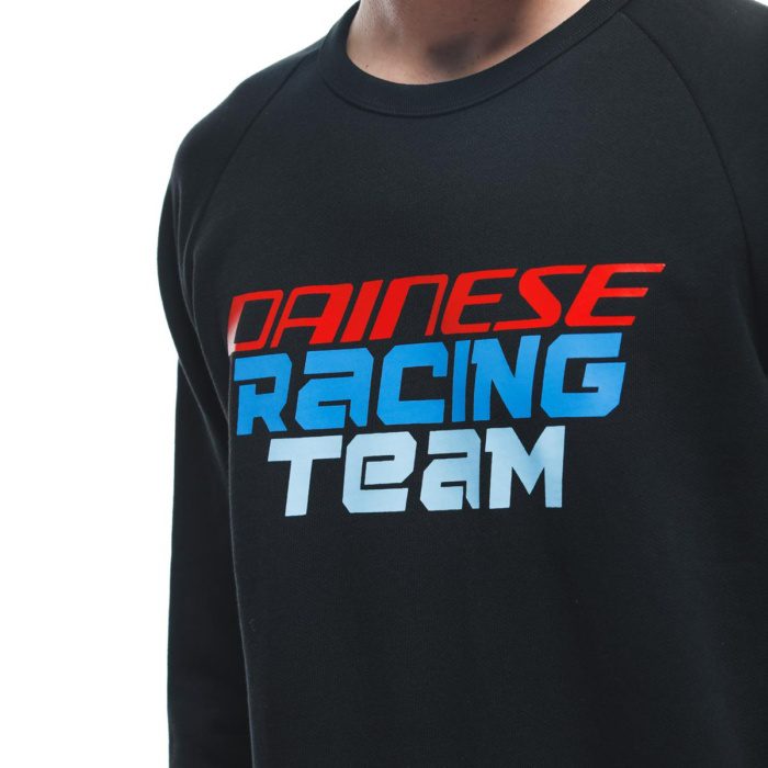 DAINESE/RACING SWEATER BLACK - Görsel 2