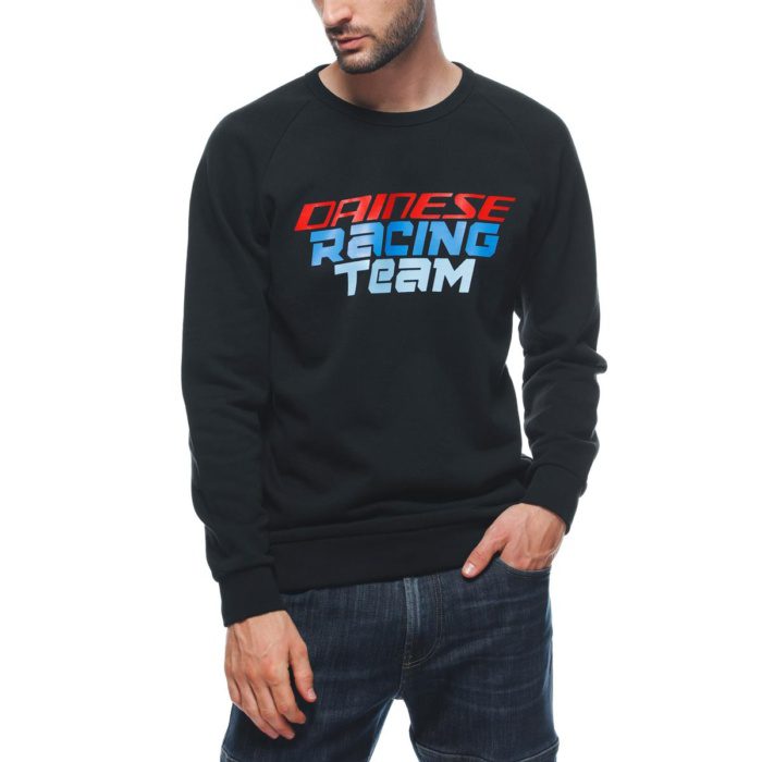 DAINESE/RACING SWEATER BLACK - Görsel 5