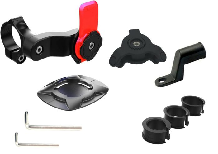 Knmaster TT-700 Plus Titreşim Engelleyici Tüm Motosikletlere Uyumlu Hayalet Telefon Tutucu