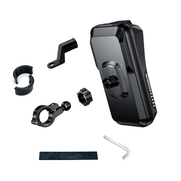 Knmaster TT-850 Su Geçirmez Tüm Motosikletlere Uygun Telefon Tutucu