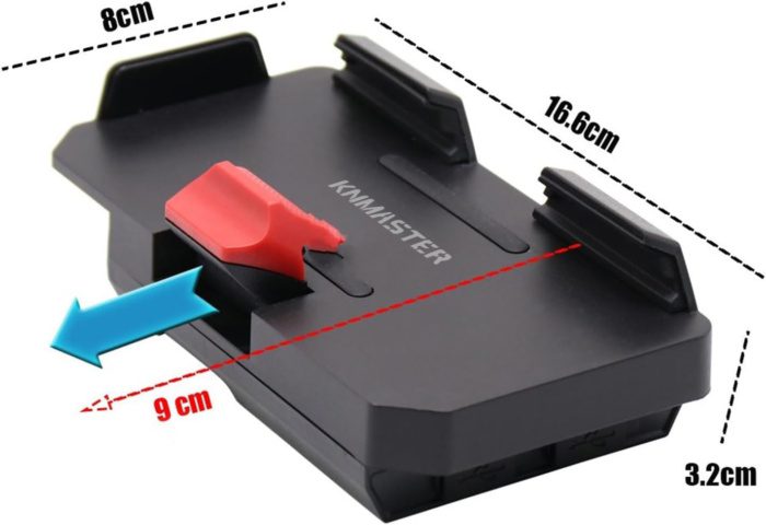 Knmaster BMW Motosiklet Uyumlu BM-200 Wireless Telefon Tutucu
