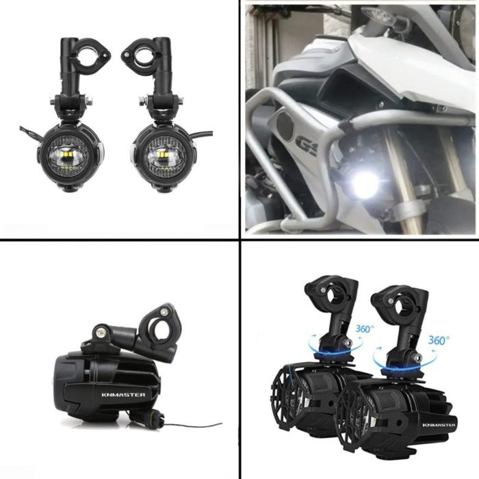 Knmaster Shark 20W BMW Motosiklet Led Sis Farı - Görsel 2
