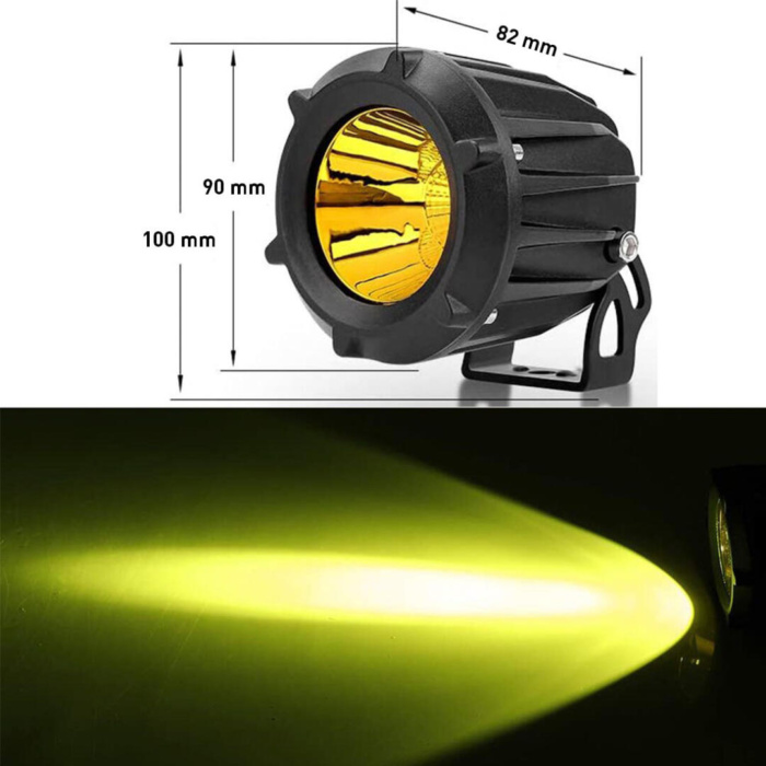 Knmaster Dalton Y 25W Motosiklet Led Sis Farı - Görsel 6