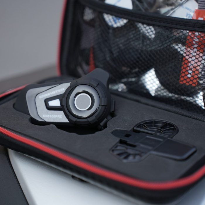 Knmaster KN6100 PRO Motosiklet Kask İnterkom Bluetooth Intercom Kulaklık Seti - Görsel 2