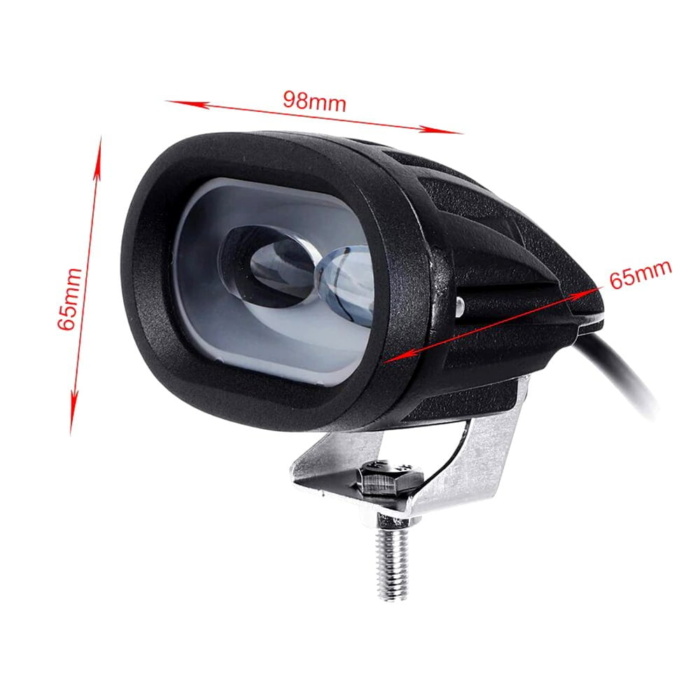 Knmaster Formula 20W Motosiklet Led Sis Farı - Görsel 5