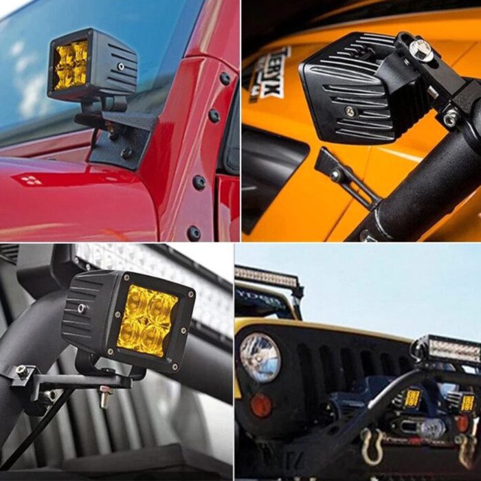 Knmaster Yammer 12W Motosiklet / Off Road Led Sis Farı - Görsel 5