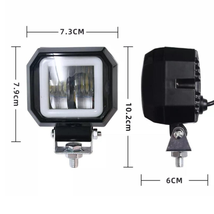 Knmaster Werfer 20W Motosiklet / Off Road Led Sis Farı - Görsel 5