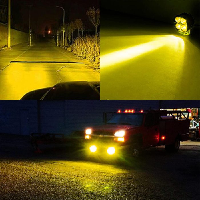Knmaster Yoldie 40W Motosiklet / Off Road Led Sis Farı - Görsel 5