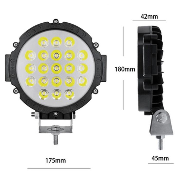 Knmaster Lander 63W Off Road Led Sis Farı - Görsel 5