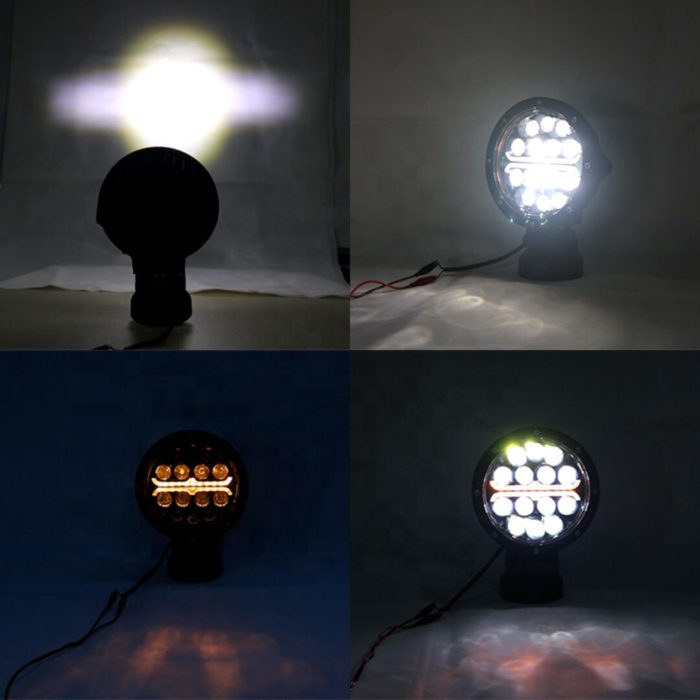 Knmaster Mixer 60W DRL Motosiklet / Off Road Led Sis Farı - Görsel 6
