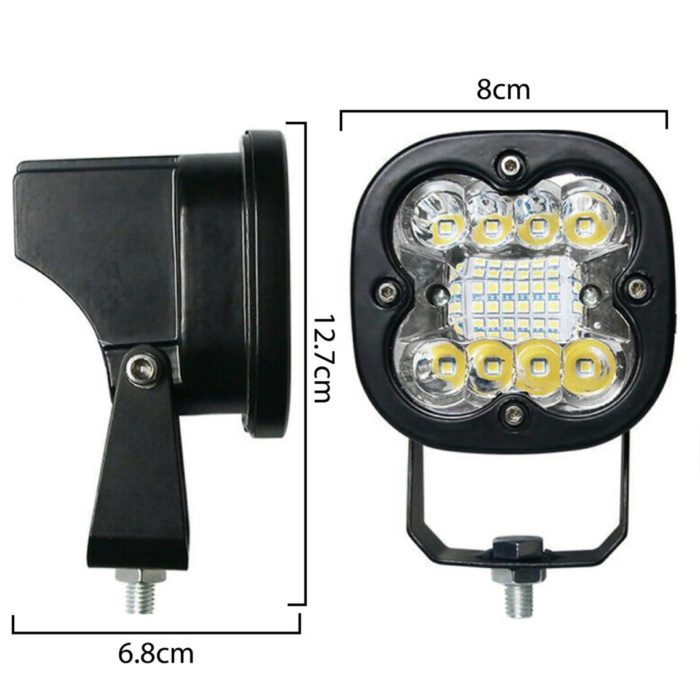 Knmaster Sahara W 40W Motosiklet / Off Road Led Sis Farı - Görsel 6