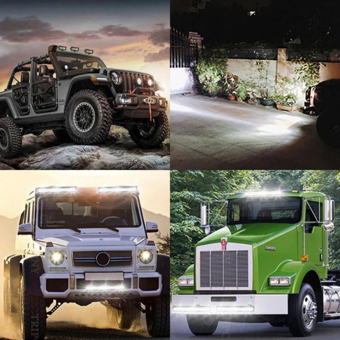 Knmaster Snake x4 240W Bar Tipi Off Road Led Sis Farı - Görsel 4