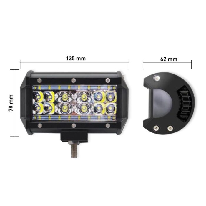 Knmaster Hügel 84W Bar Tipi Led Sis Farı - Görsel 4