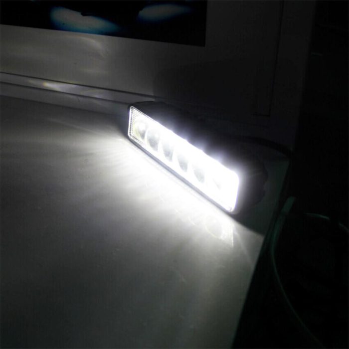 Knmaster Olana 18W 6 Ledli Motosiklet / Off Road Led Sis Farı - Görsel 6